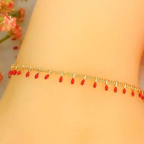 "New Beautiful Design Anklet for Women/Girls, Gift, A698 - Picture 1 of 10